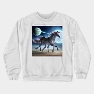 Alien Horse Crewneck Sweatshirt